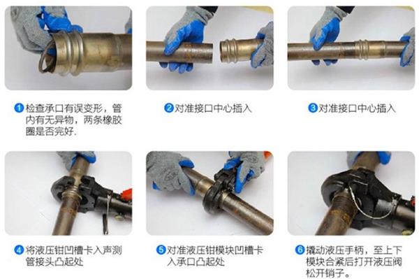 张家口钳压式声测管产品安装施工
